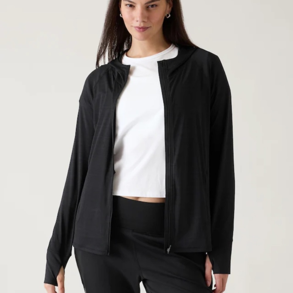 Athleta baja update jacket in black size small